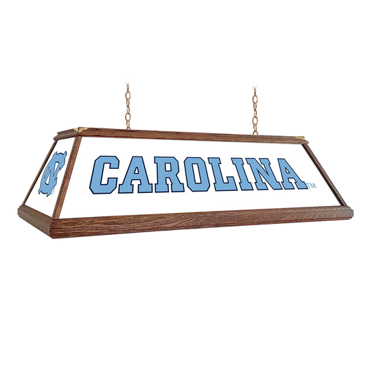 North Carolina Tar Heels: Premium Wood Pool Table Light White