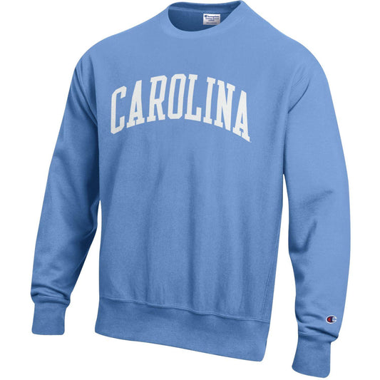 The Staple Crew - Champion Reverse Weave Light Blue Carolina Crewneck Sweatshirt