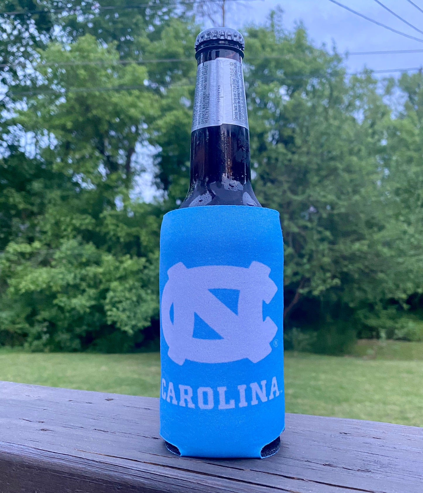 North Carolina Tar Heels Heathered 12oz Slim Can Cooler