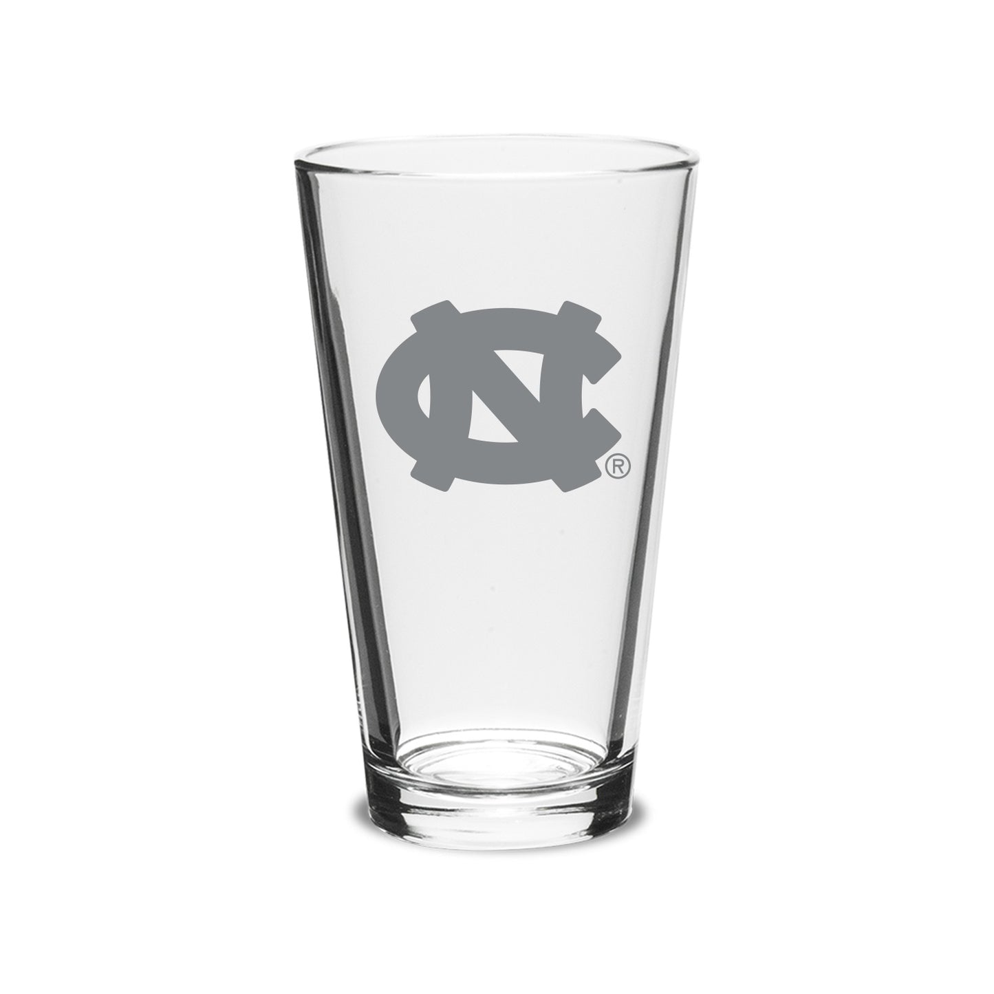 UNC Tar Heels Hand Etched Classic Pint Glasses Set of Two