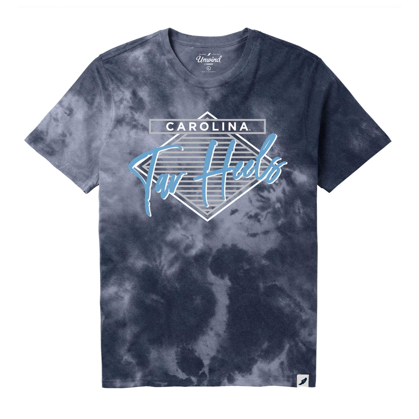 League UNC Tar Heels Tie Dye T-Shirt by L2 2x