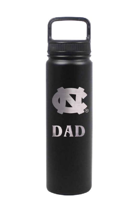 UNC Dad Water Bottle Stainless Steel 24 Oz