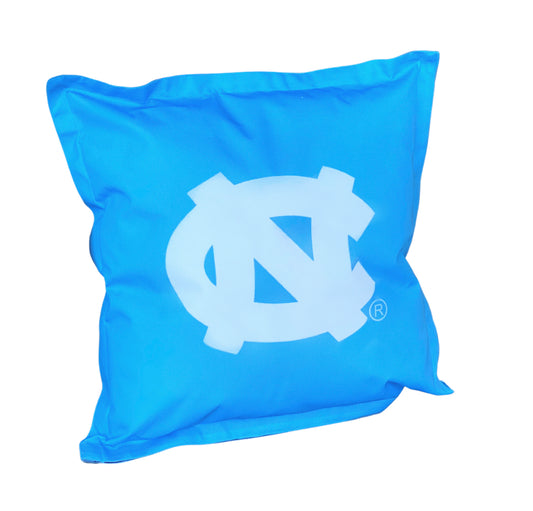 North Carolina Tar Heels Outdoor Throw Pillow Size Large