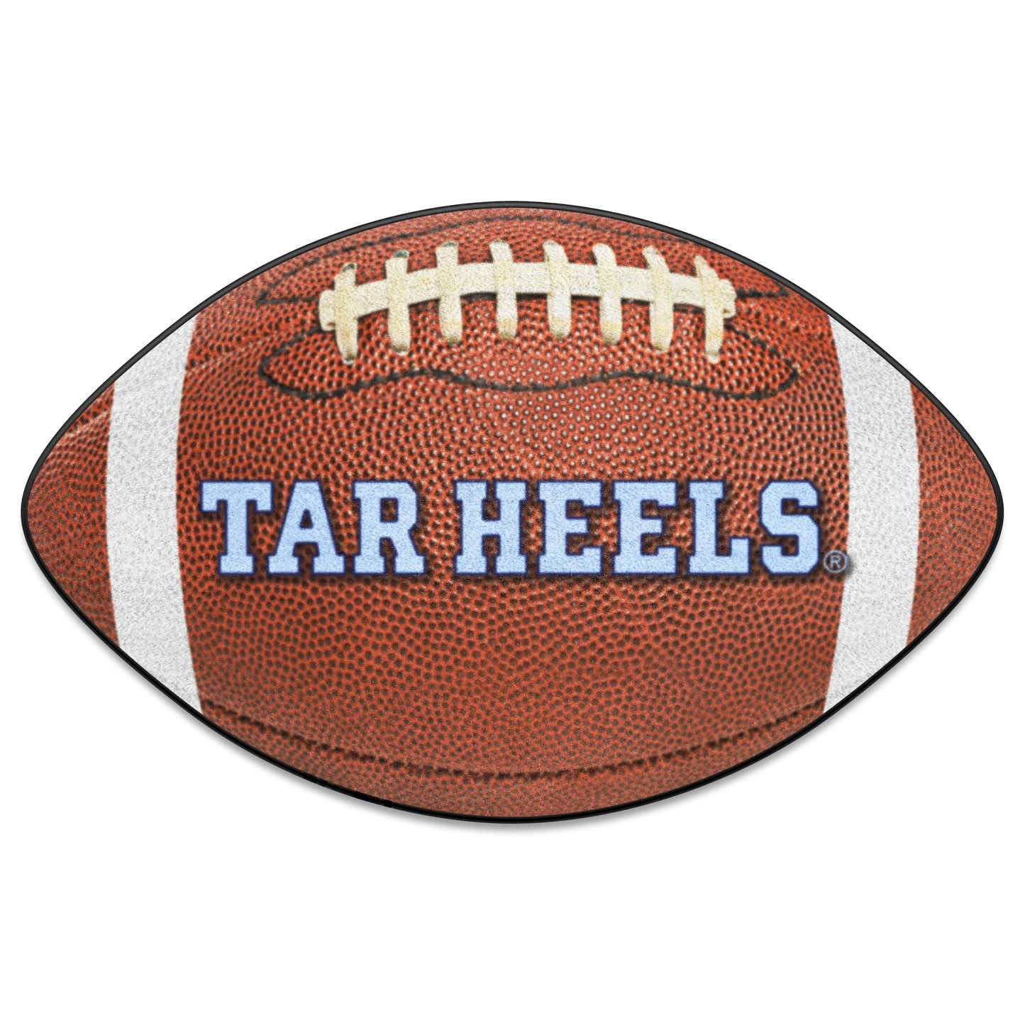 North Carolina Tar Heels Football Mat with Tar Heel Logo by Fanmats