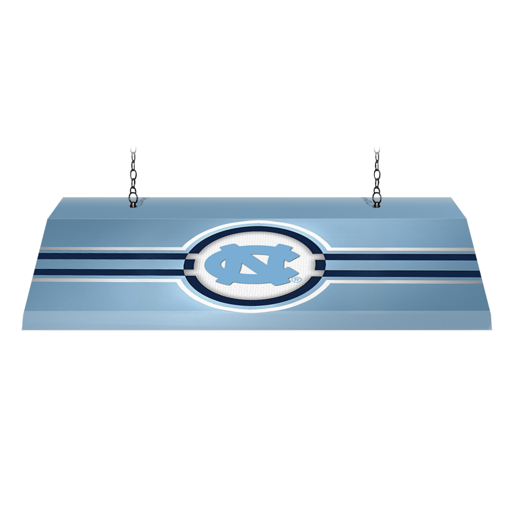North Carolina Tar Heels: Edge Glow Pool Table Light Carolina Blue / Mascot Cap