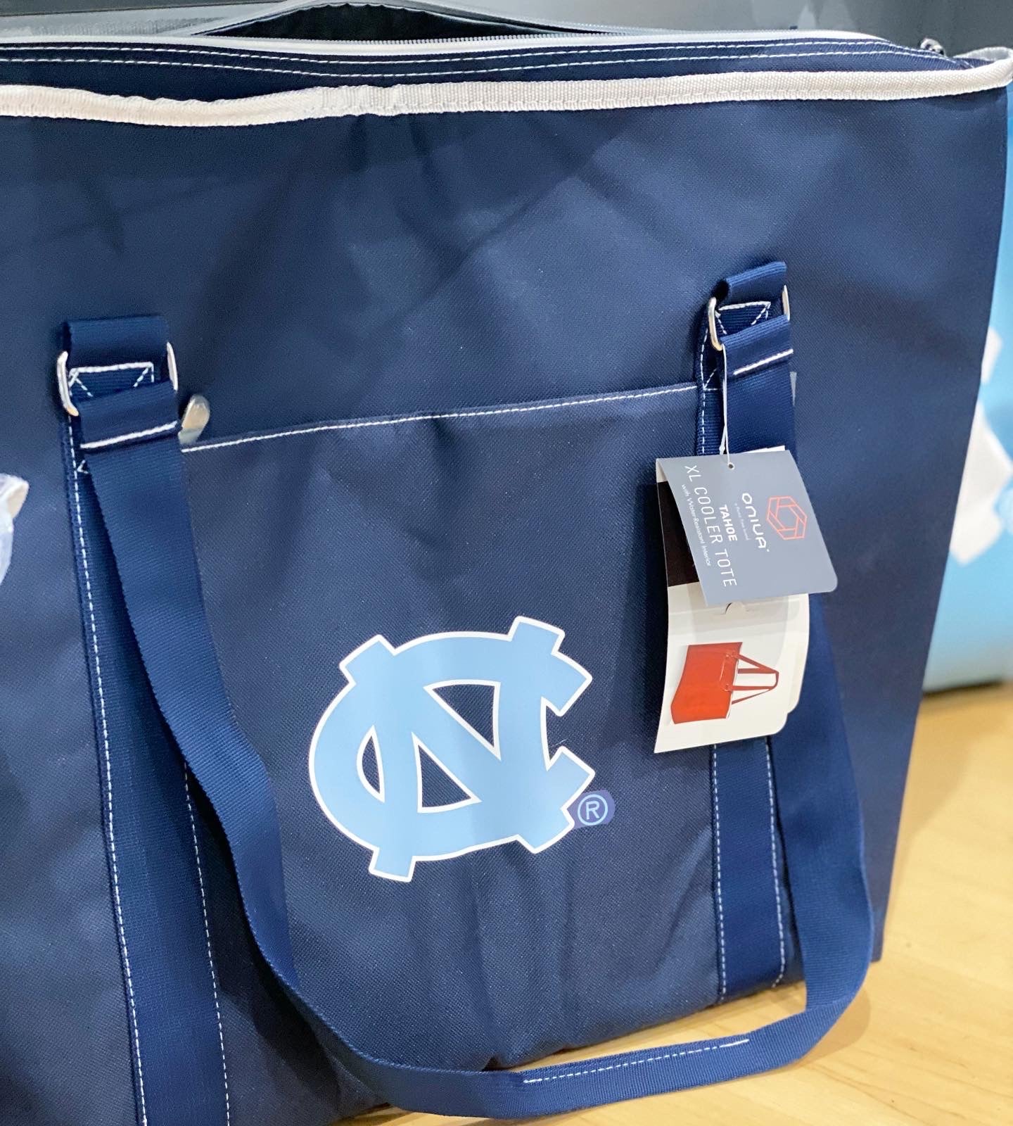 North Carolina Tar Heels - Topanga Cooler Tote Bag (Navy Blue)