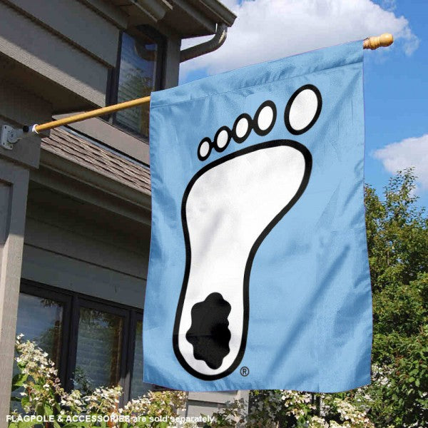 North Carolina Tar Heels Sewing Concepts UNC Foot House Banner