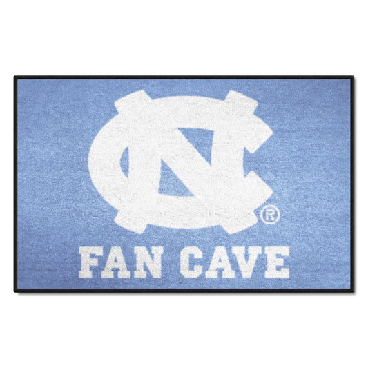 North Carolina Tar Heels Fan Cave Starter with NC Logo by Fanmats