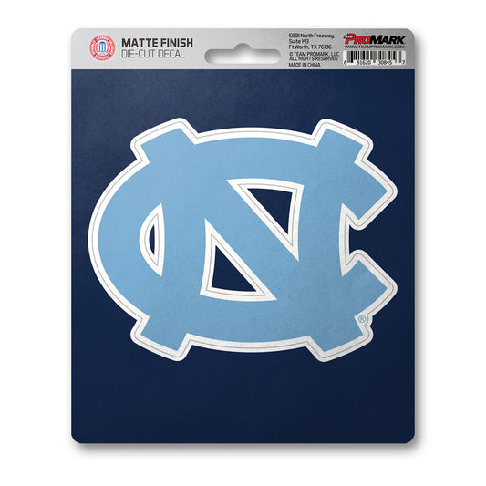 North Carolina Tar Heels Matte Decal with NC Logo by Fanmats