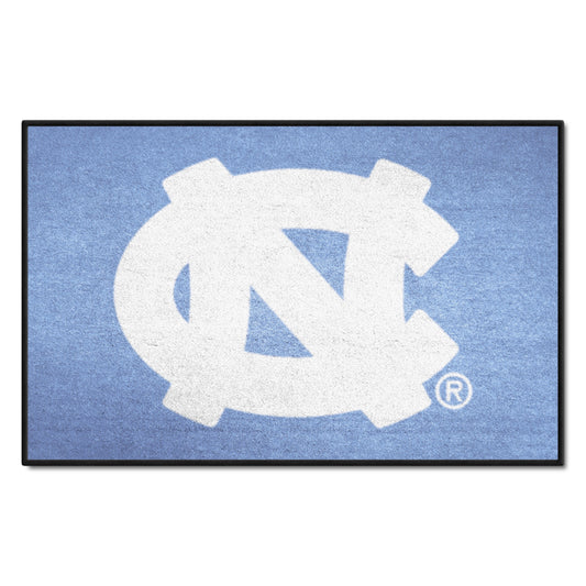 North Carolina Tar Heels Starter Mat with NC Logo by Fanmats