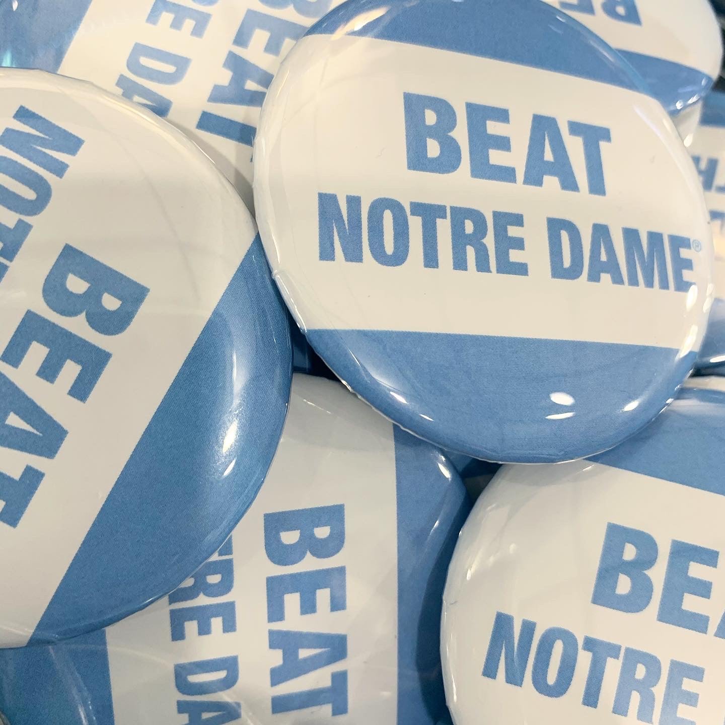 SHB Beat Notre Dame Button
