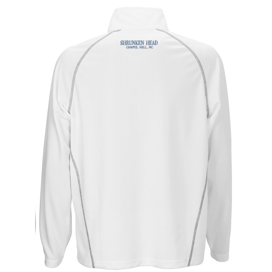 North Carolina State 1/4 Zip Pullover in White
