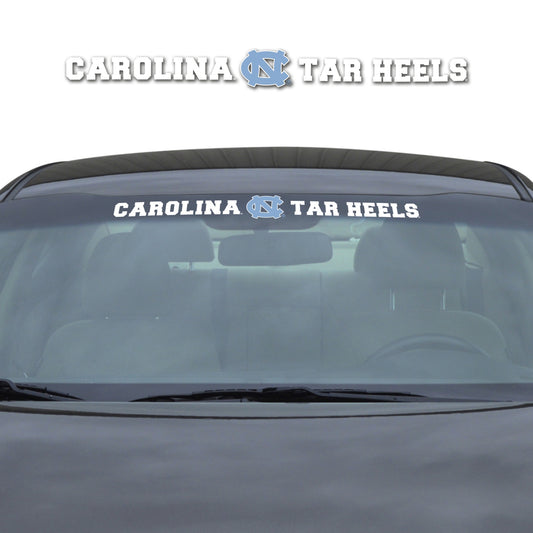 North Carolina Tar Heels Windshield Decal with Primary Logo and Team Wordmark by Fanmats