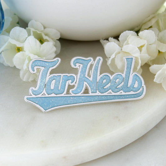 North Carolina Tar Heels Slogan Pin