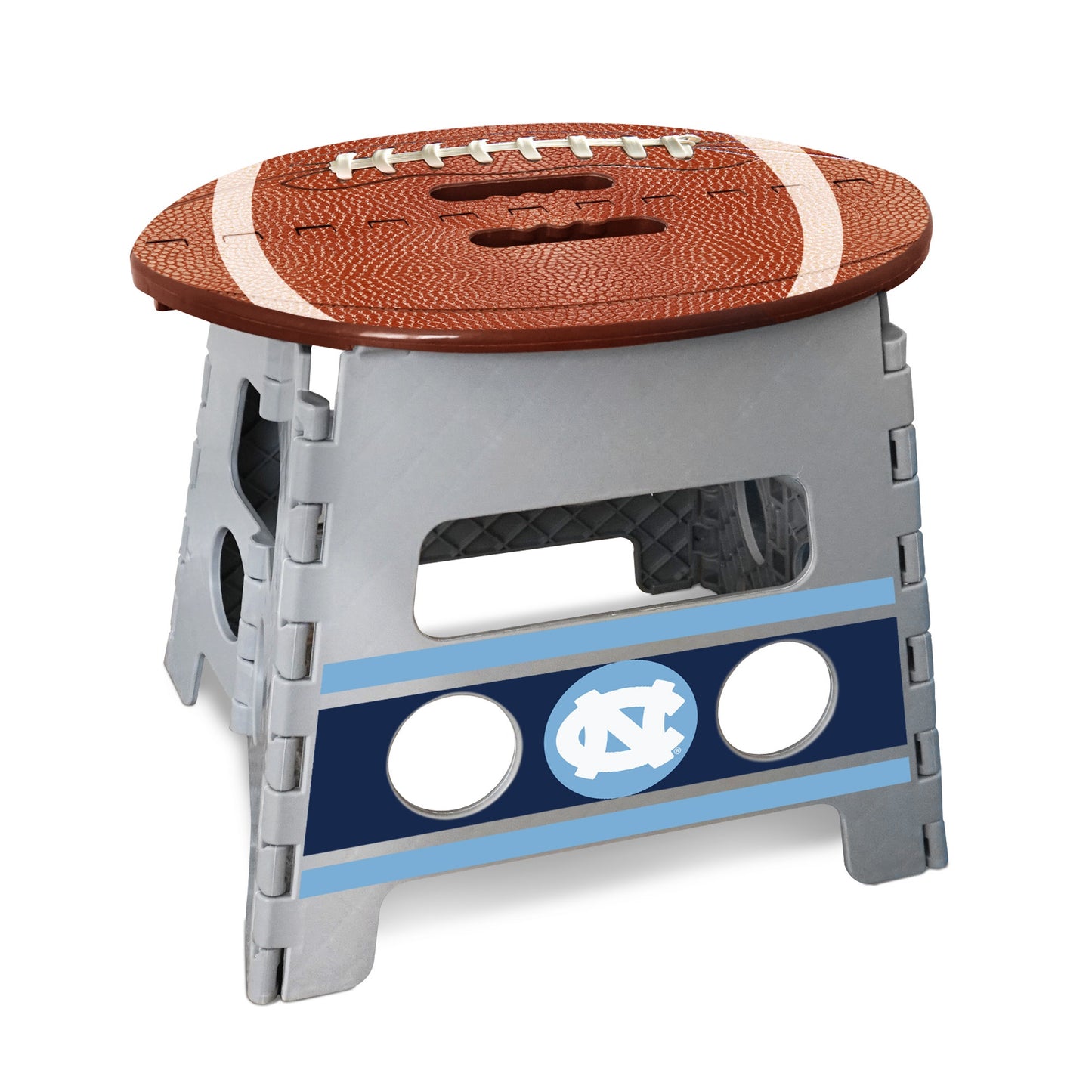 North Carolina Tar Heels Football Folding Step Stool  with NC Logo by Fanmats