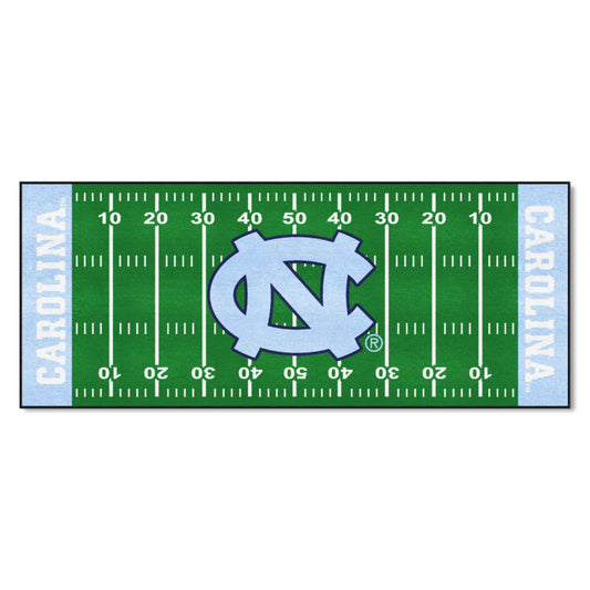 North Carolina Tar Heels Football Field Runner with NC Logo by Fanmats
