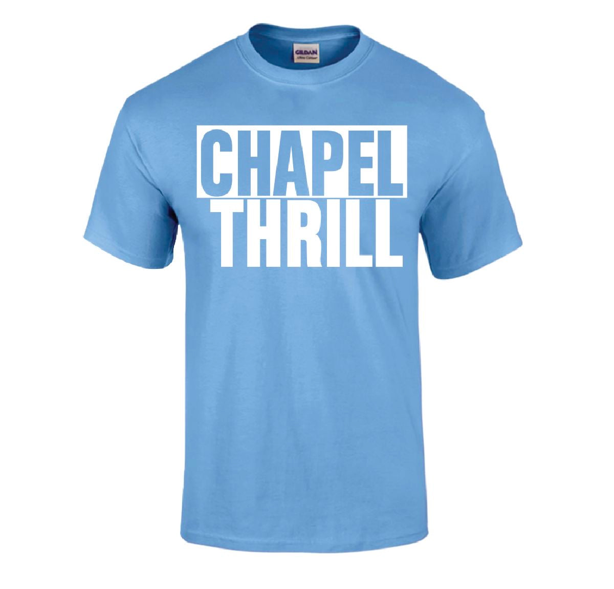 Chapel Thrill T-Shirt in Carolina Bluea