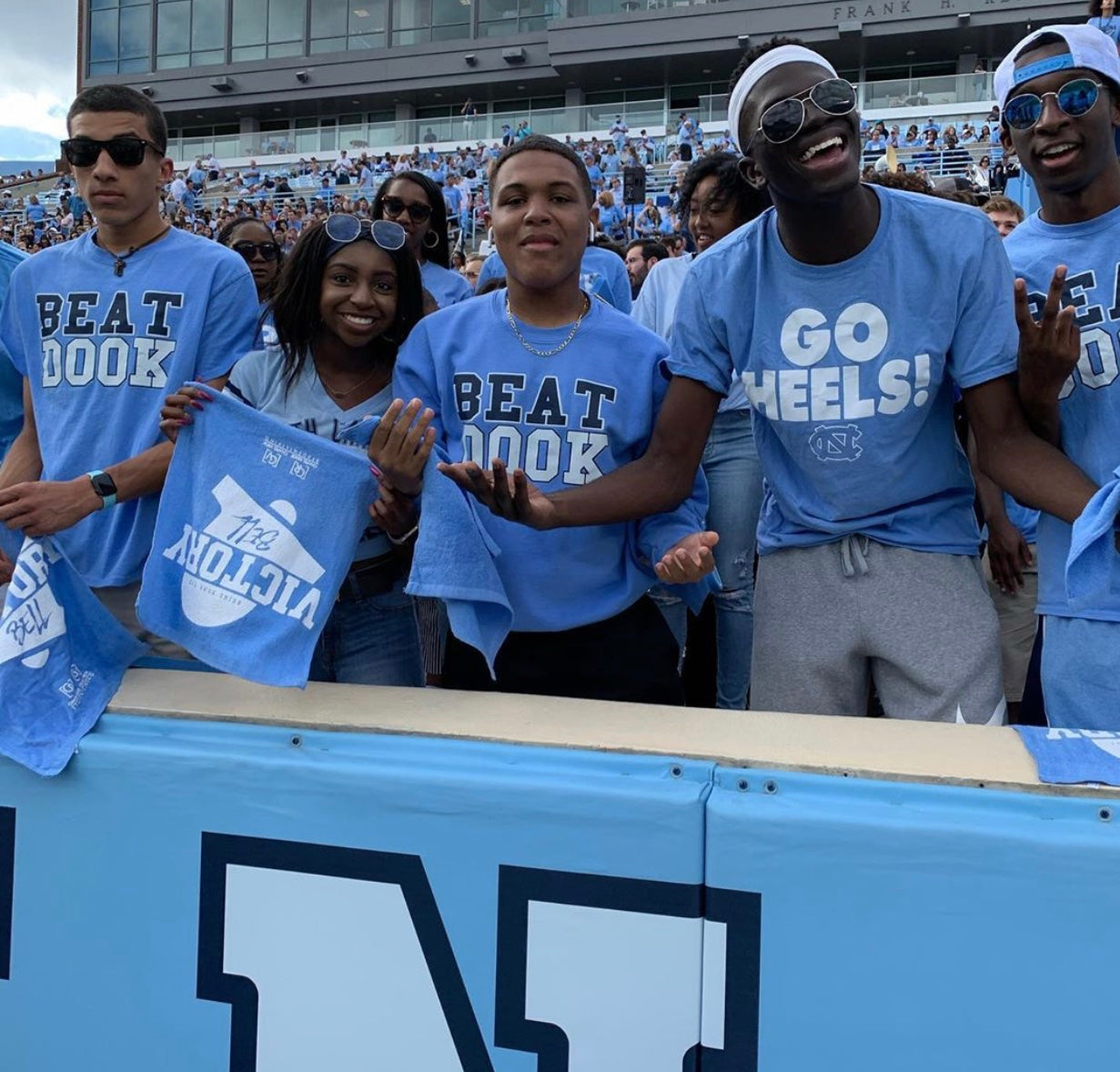 Beat Dook Crewneck Sweatshirt in Carolina Blue