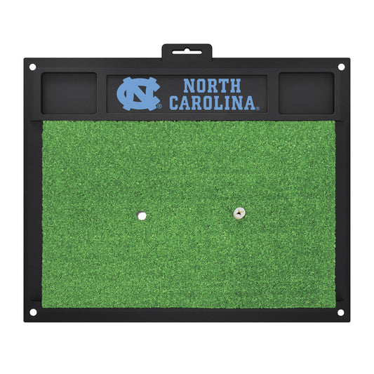 North Carolina Tar Heels Golf Hitting Mat with NC Logo & North Carolina Wordmark by Fanmats