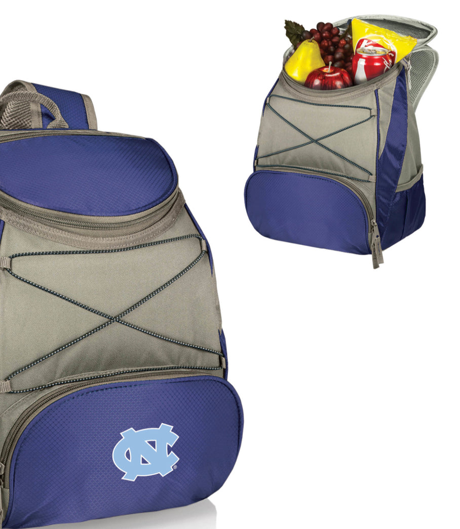 North Carolina Tar Heels - PTX Backpack Cooler (Navy Blue with Gray Accents)