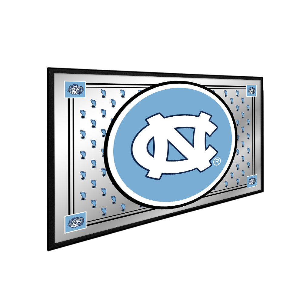 North Carolina Tar Heels: Team Spirit - Framed Mirrored Wall Sign Mirrored