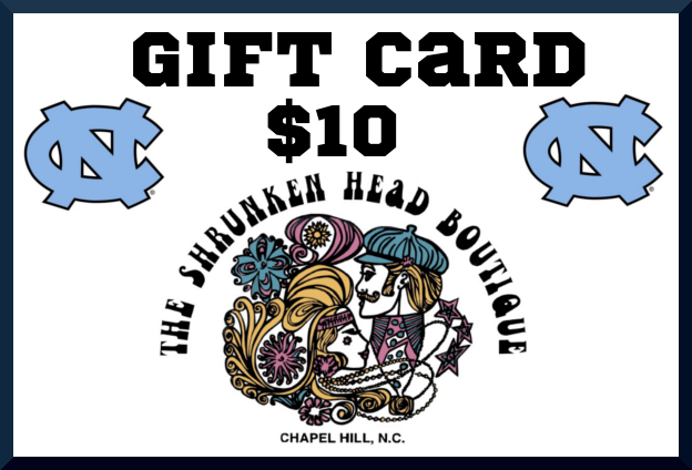 Shrunken Head Gift Card