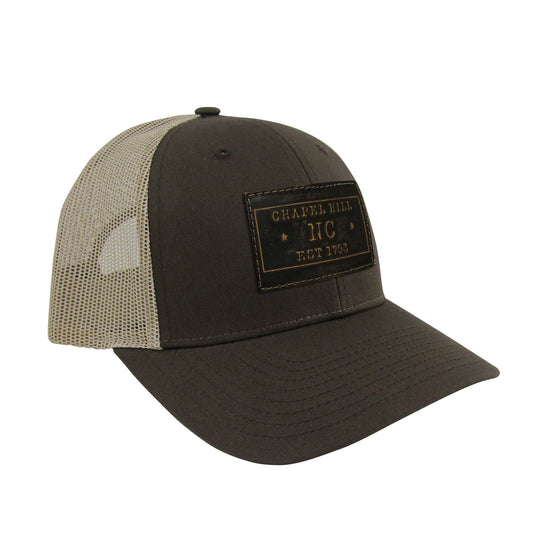 Chapel Hill Richardson Hat with Leather Patch and Mesh Snapback