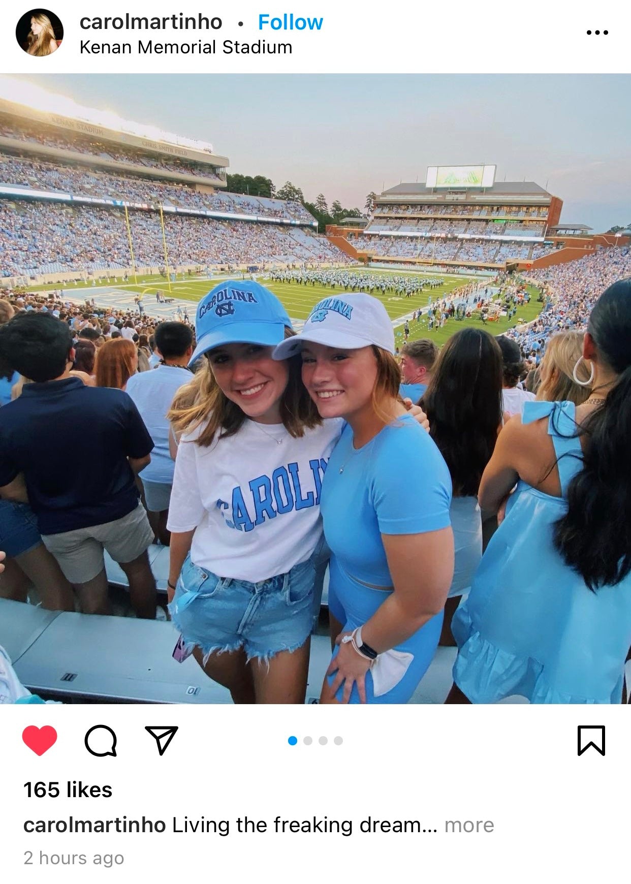 UNC Hat in White with Carolina Tar Heels Main Event Logo