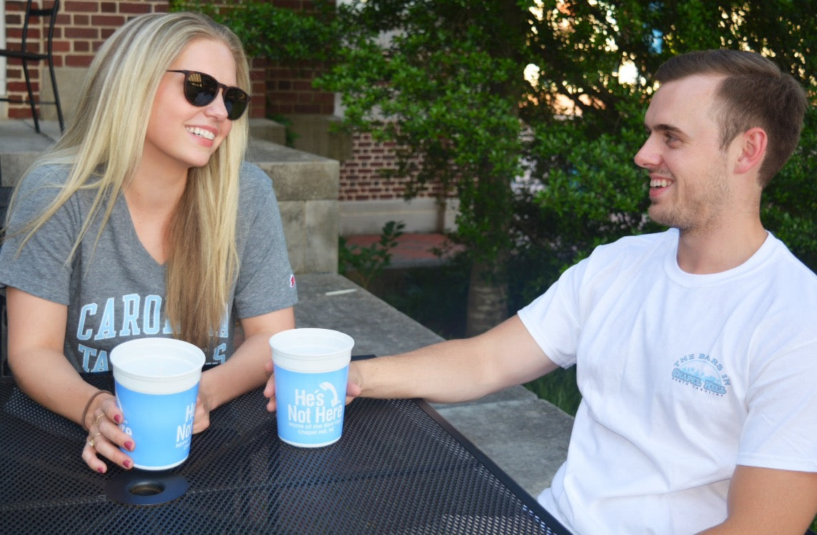 North Carolina Tar Heels Bars of Chapel Hill T-Shirt - White