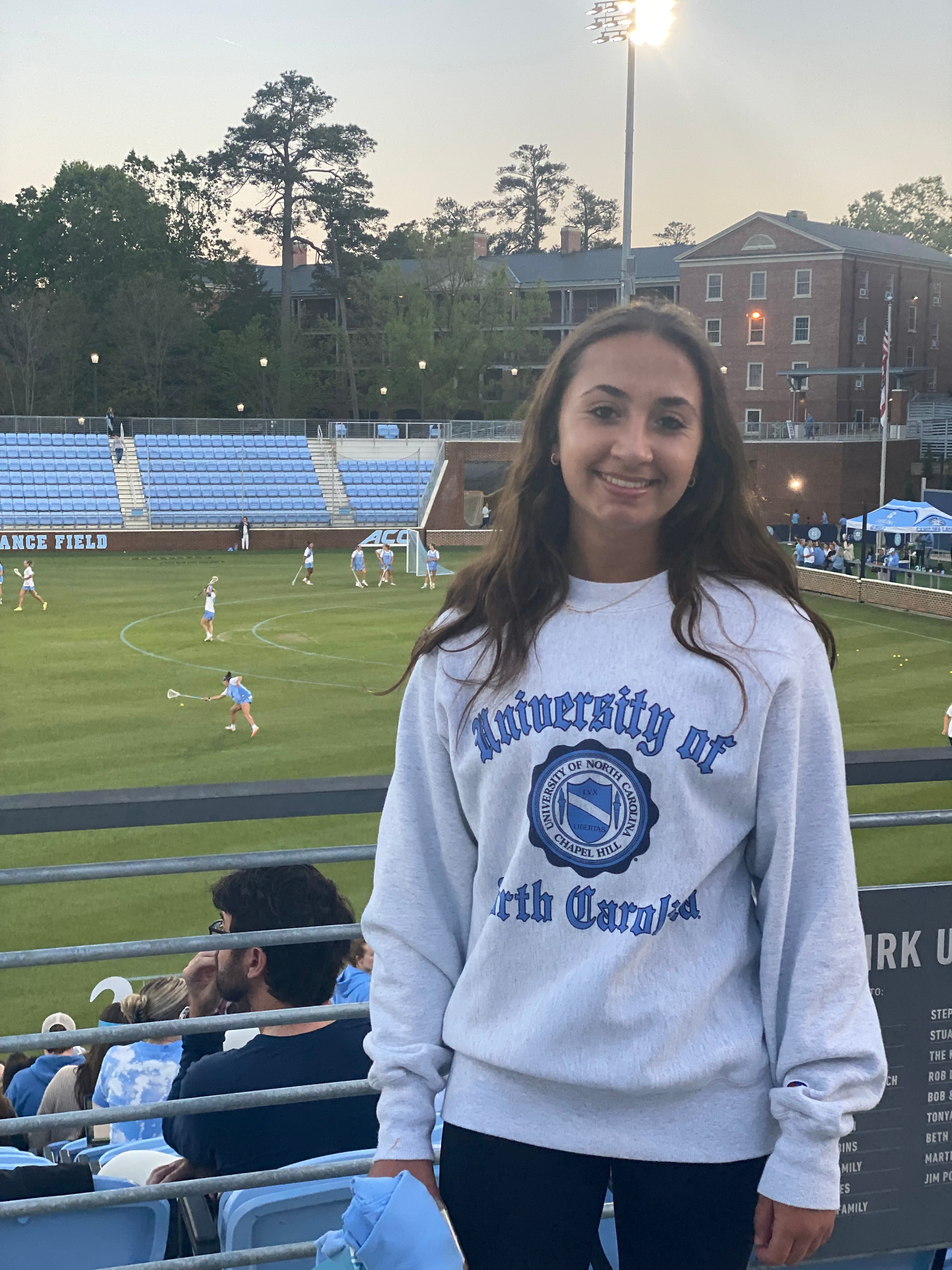 UNC Vintage Crewneck Sweatshirt Reverse Weave with Seal