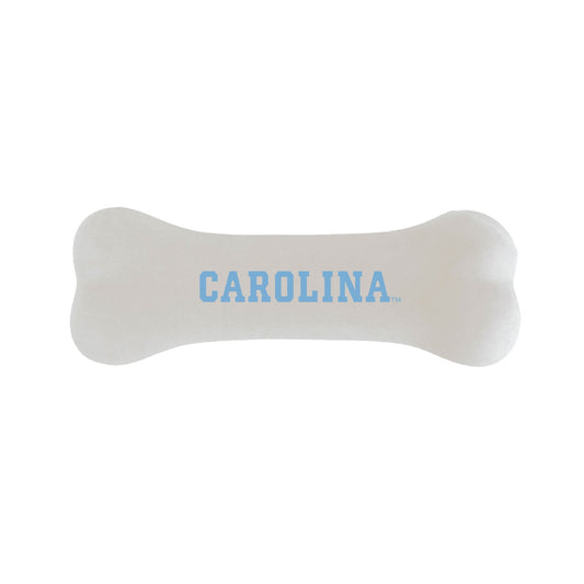 Carolina Tar Heels Squeaky Bone Dog Toy