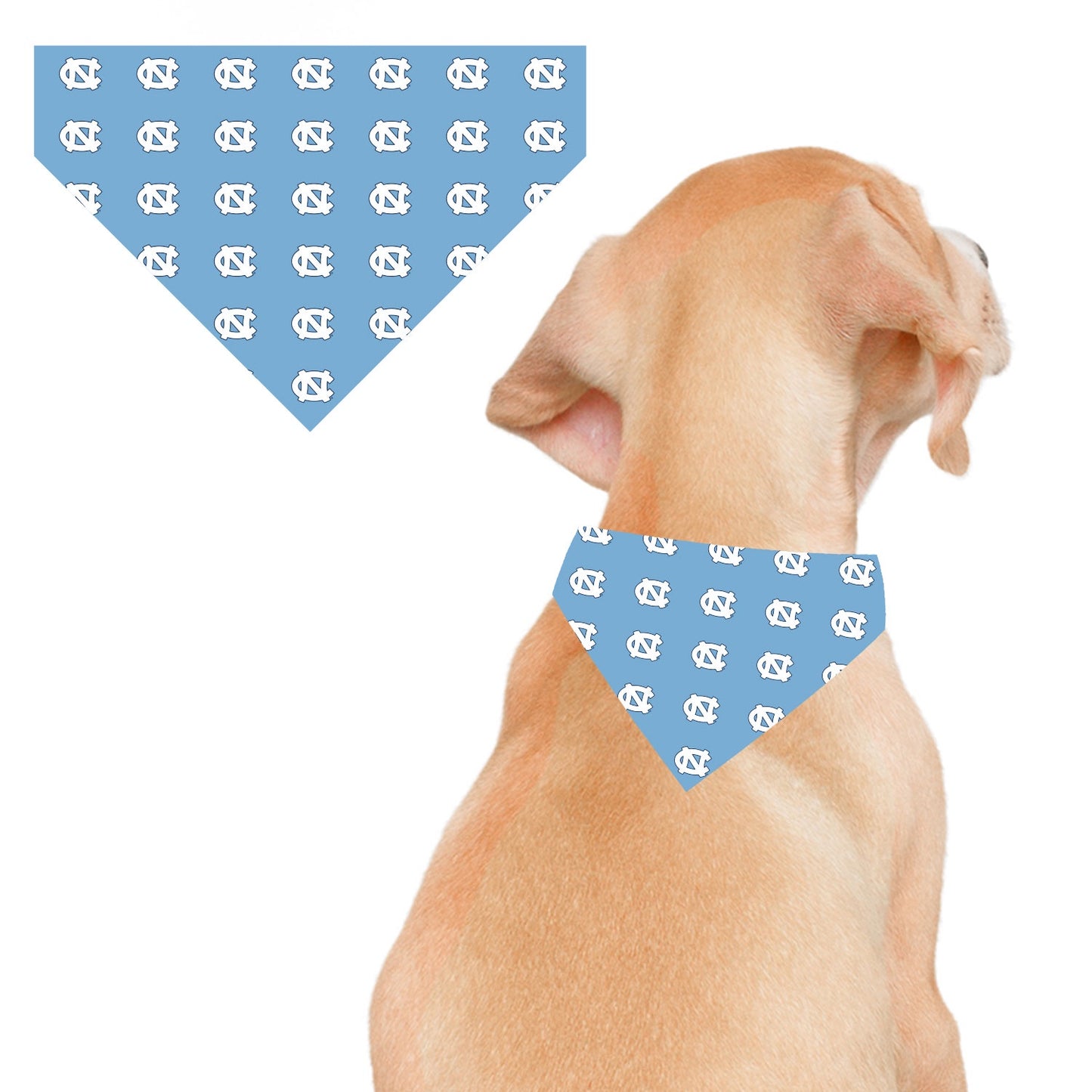 UNC Tar Heels Carolina Blue Pet Collar Bandana