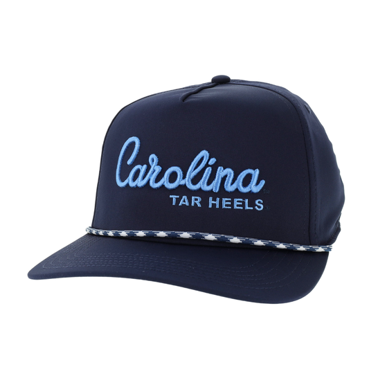 North Carolina Tar Heels Caddy Navy Hat with Adjustable Back