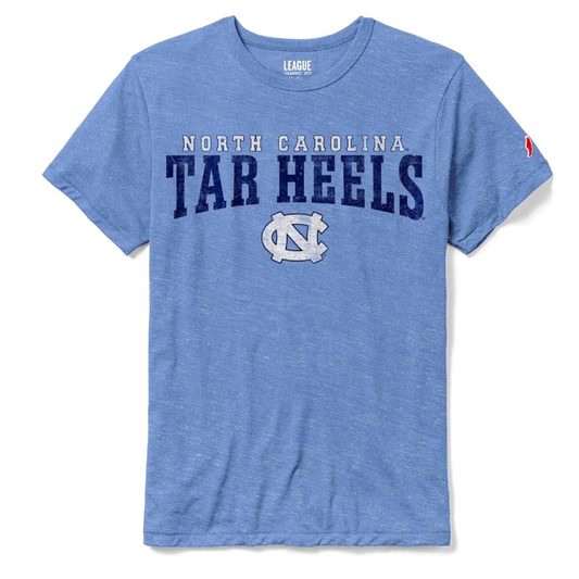 League Fraternity UNC T-shirt in Carolina Blue