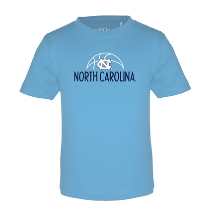 North Carolina Tar Heels Garb Toni Light Blue Youth T-shirt