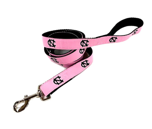 Pink UNC Dog Leash by Moonshine