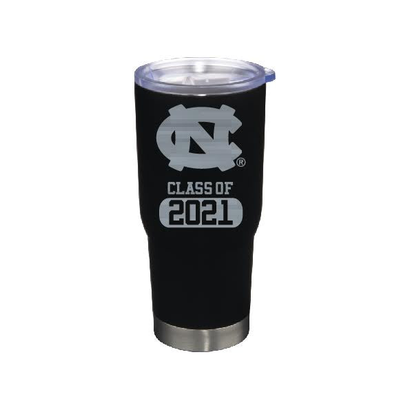 UNC Chapel Hill Class of 2021 Large Stainless Steel Tumbler 22 oz Black