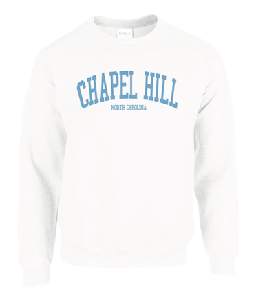 SHB White Chapel Hill NC Crewneck Sweatshirt
