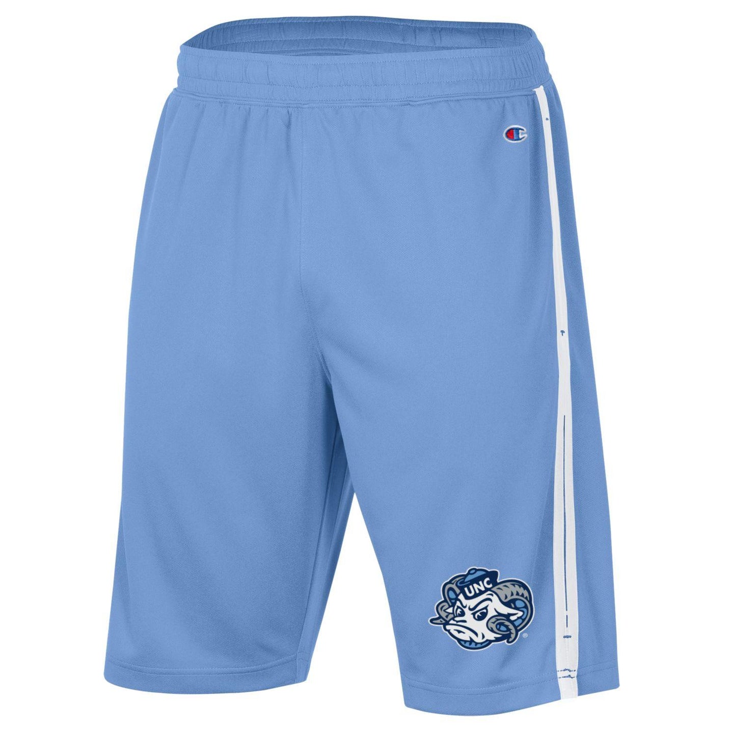UNC Carolina Blue Side Stripe Shorts by Champion