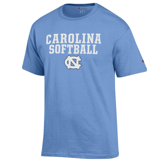 Carolina Softball T-Shirt with UNC Logo by Champion