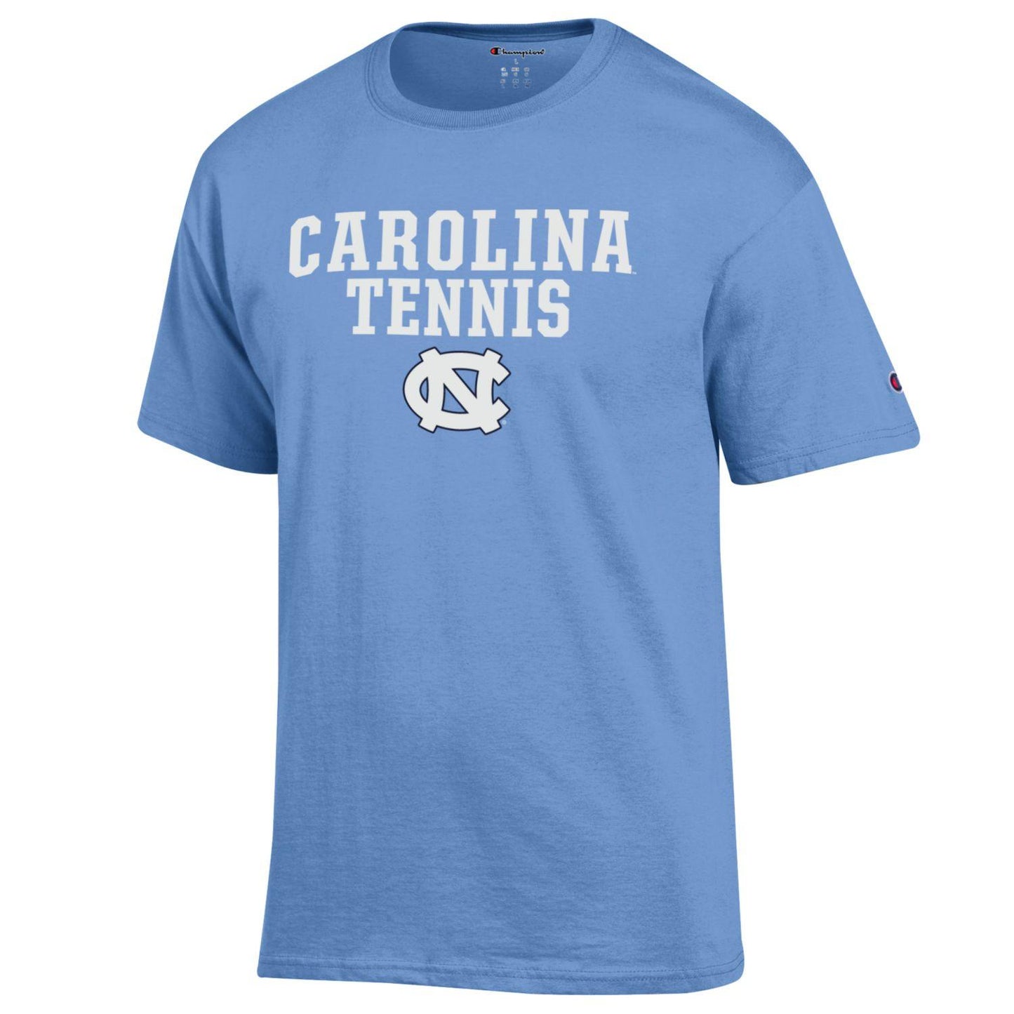 Carolina Tennis T-Shirt with UNC Logo by Champion