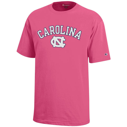 Carolina Tar Heels Pink Kid's T-Shirt by Champion