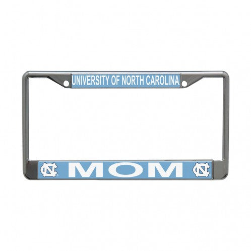 UNC Mom License Plate Frame