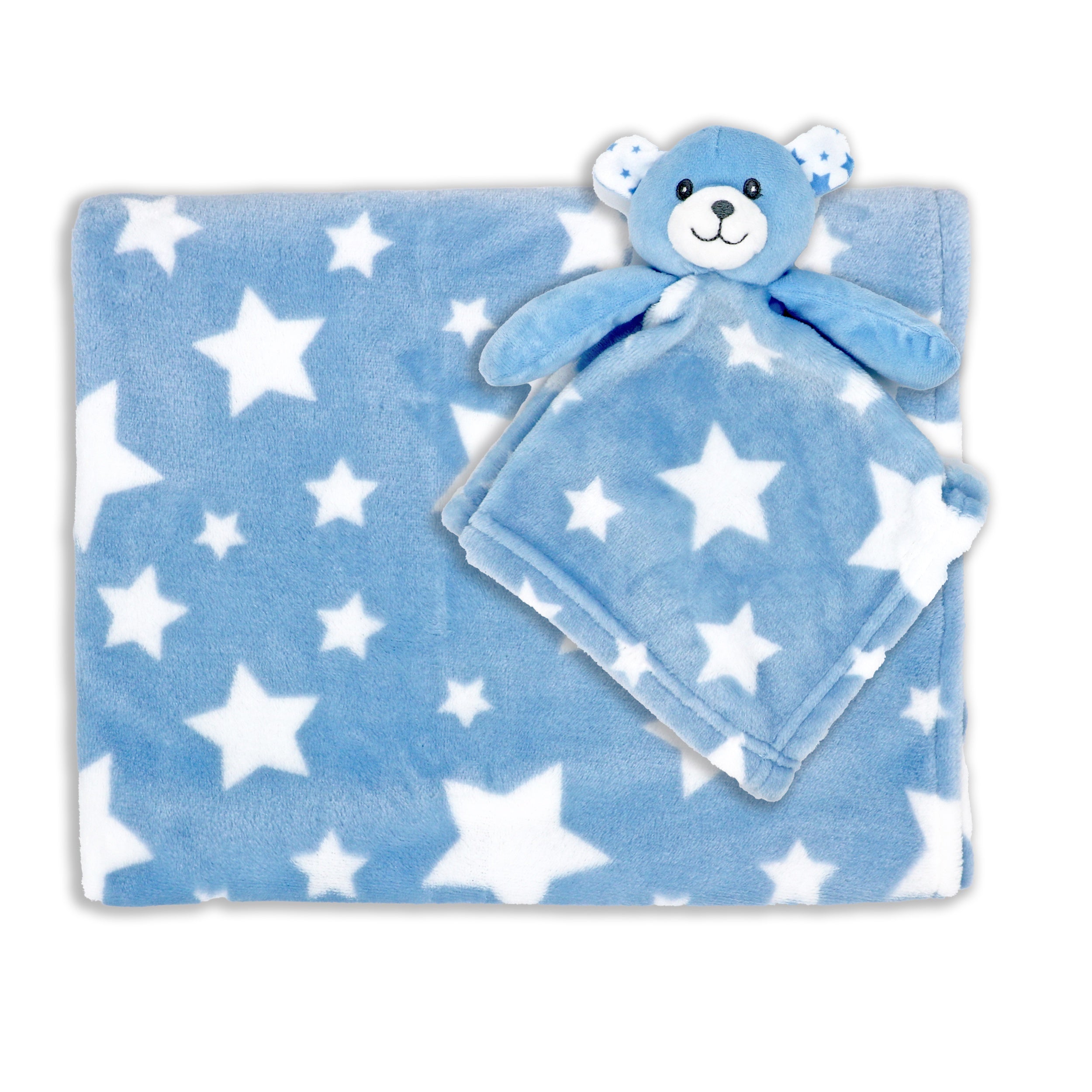 Blanket and teddy online bear set