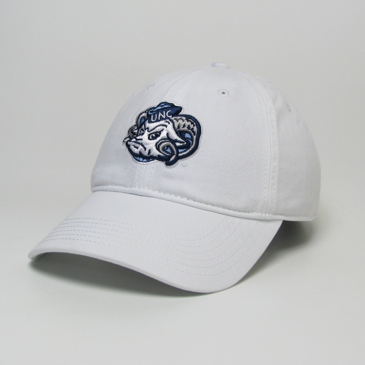 UNC White Rameses Mascot Hat by Legacy