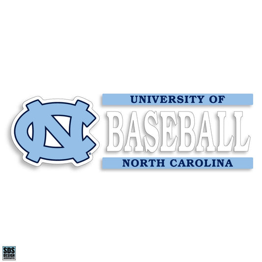 University of North Carolina Baseball Decal