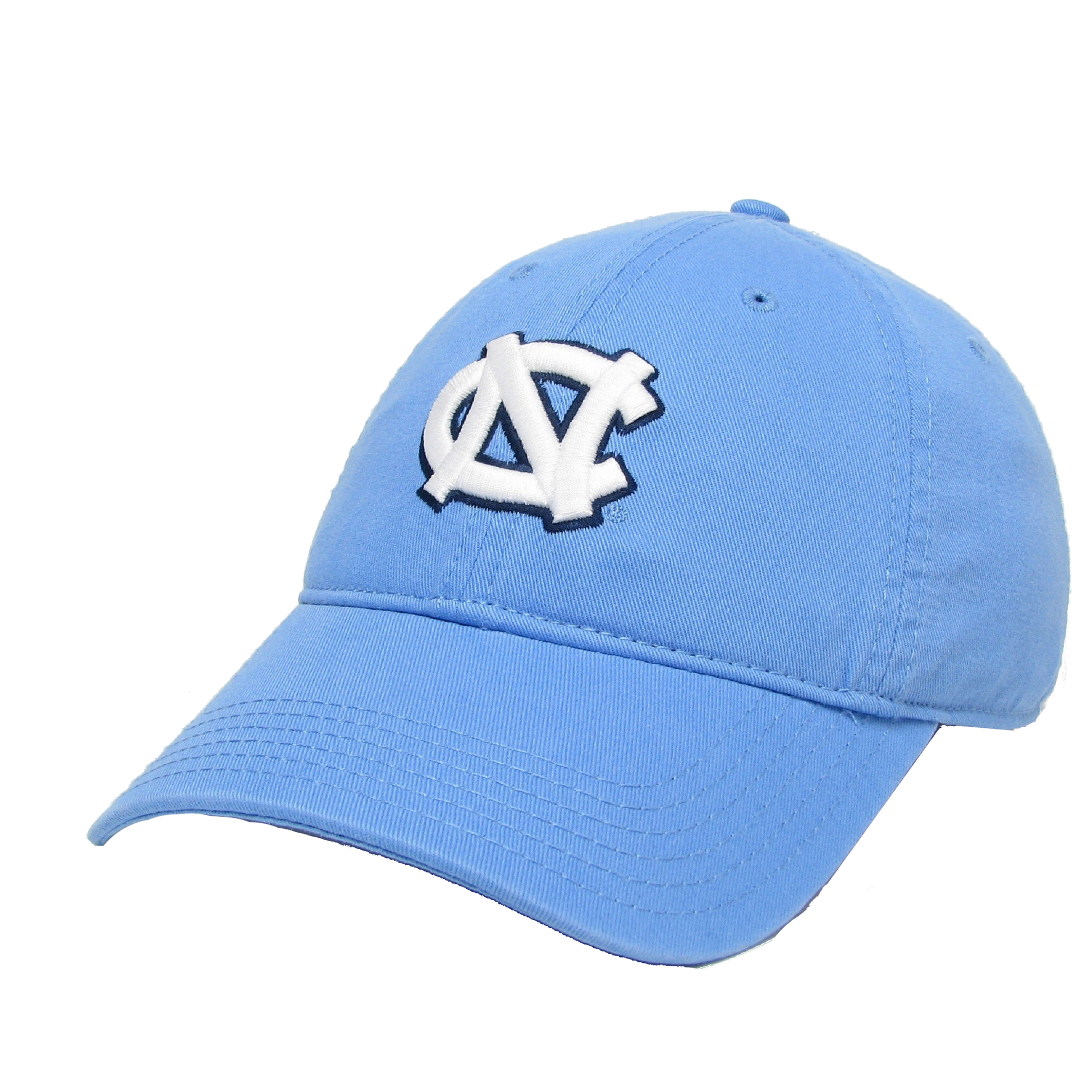 blue la dodgers hat on head