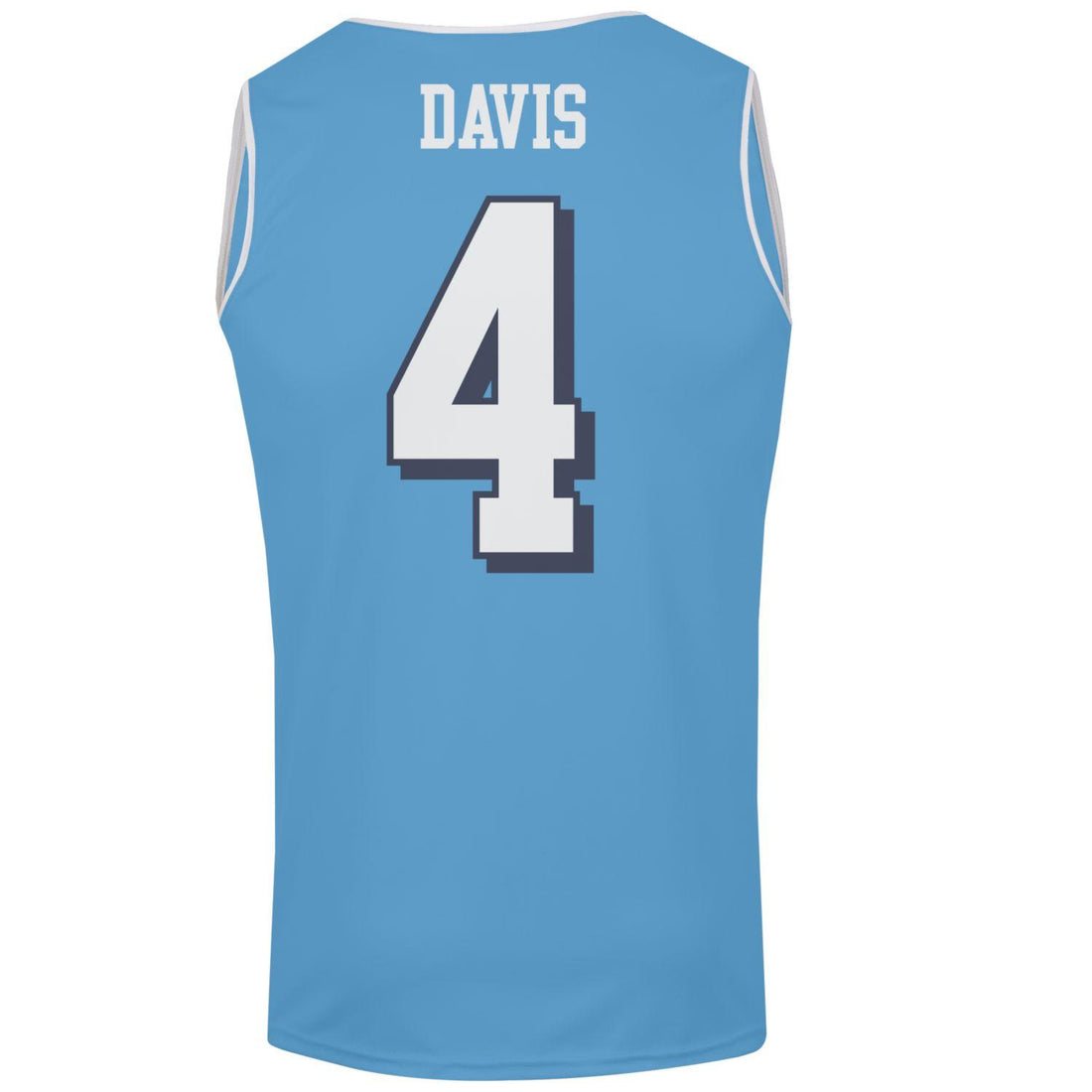 Carolina Tar Heels RJ Davis Basketball Jersey by Champion – Shrunken Head