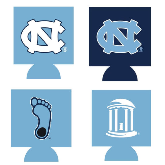 UNC Tar Heels Coozie 4 Pack