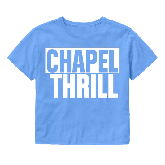 Carolina Blue Chapel Thrill Crop Top